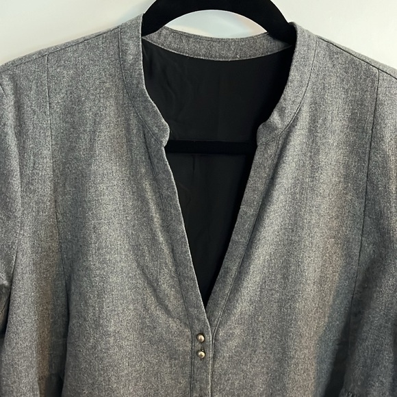 Sezane Gray “Sixtine” Blouse - medium - Picture 10 of 12